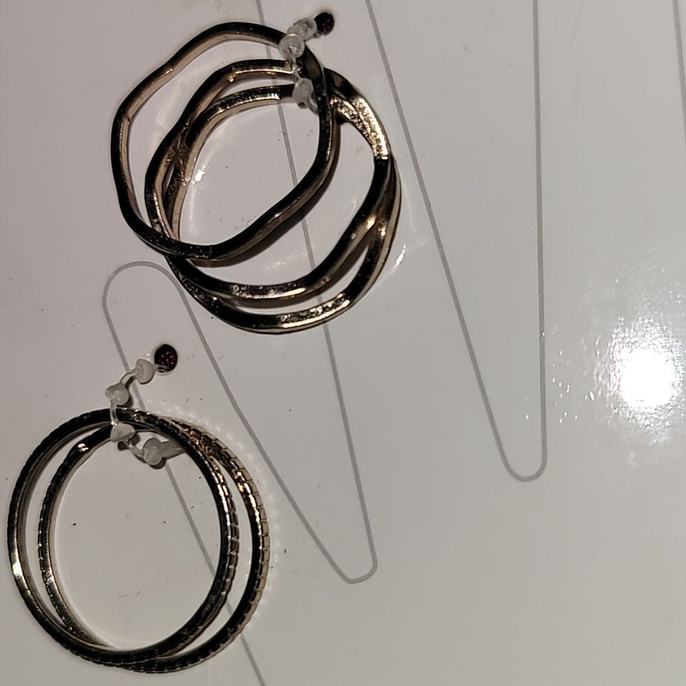 Gold Mid Finger ring set - Picture 4 of 4